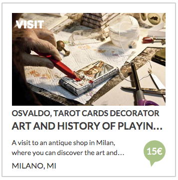 visit osvaldo tarot atelier in milan