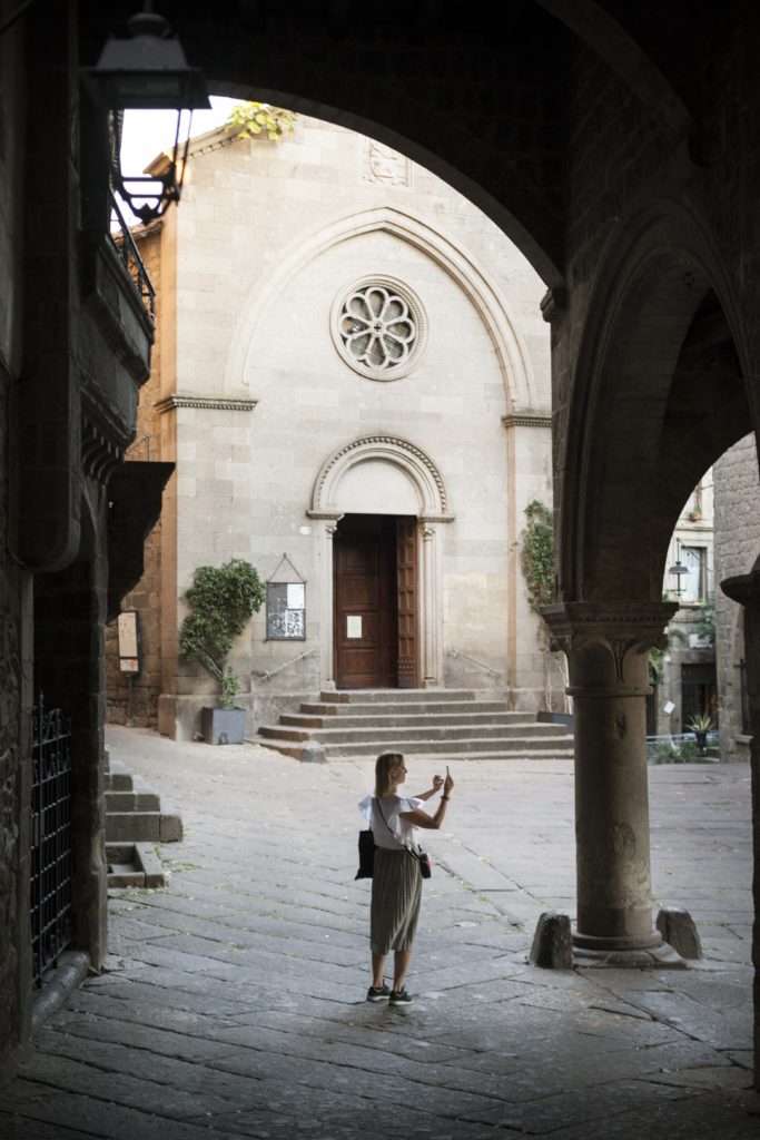 Viterbo old town